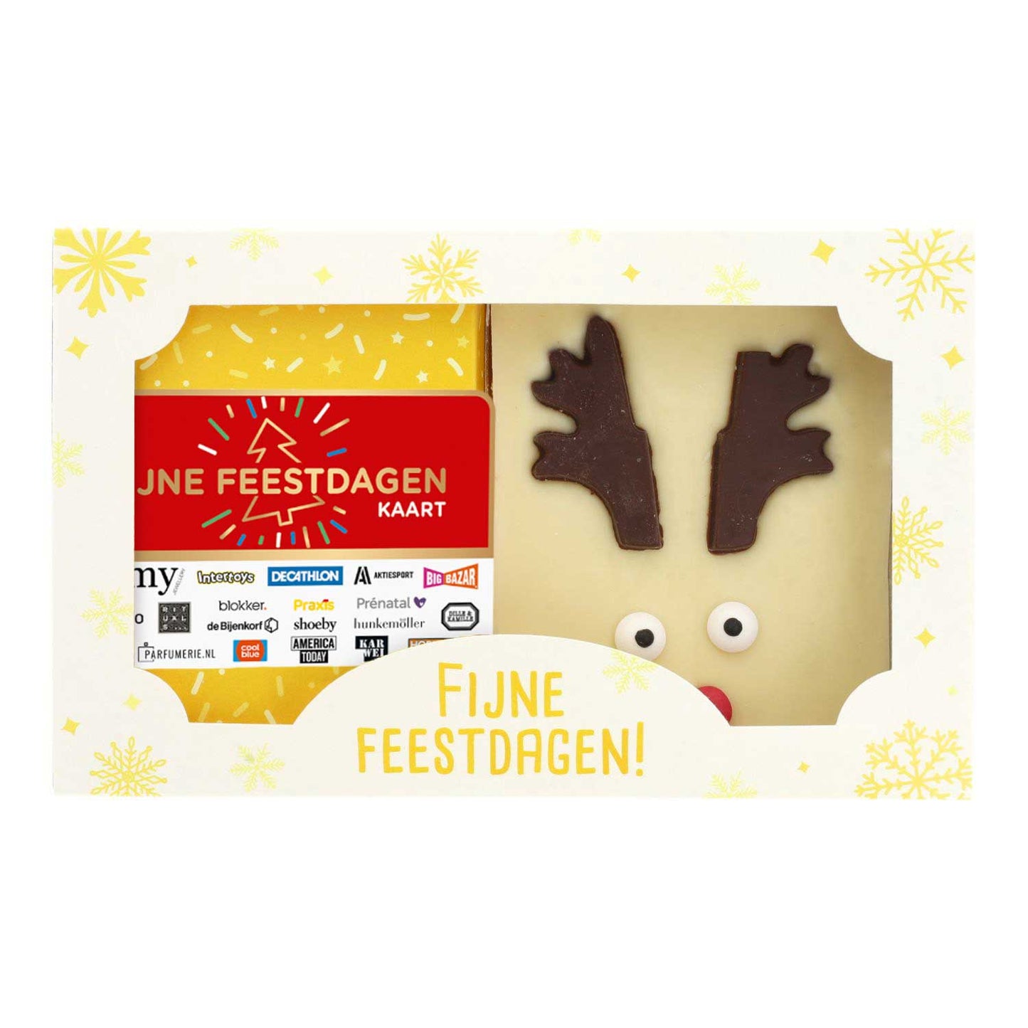 CadeaukaartKado® Cadeaukaart met Rudolf chocobar