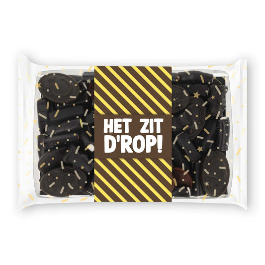 Doosje drop | Het zit d'rop