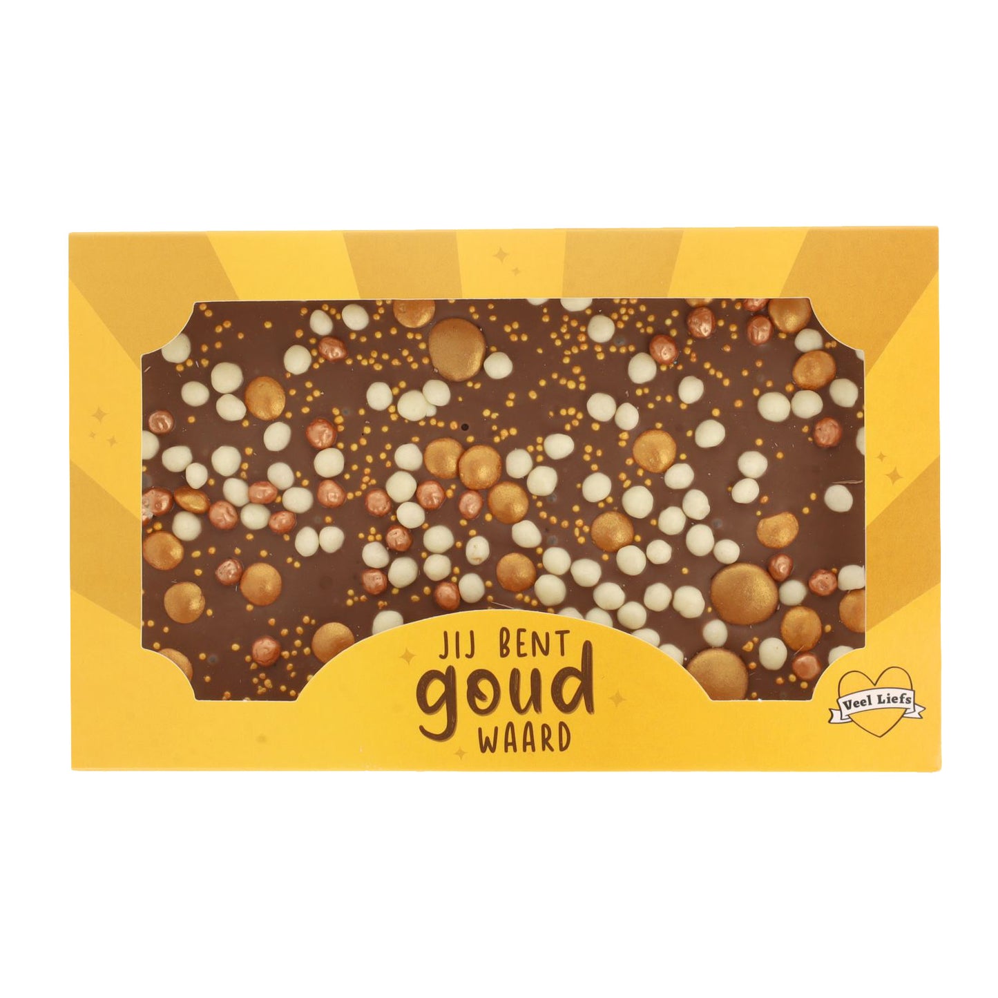 Choco bar goud | Jij bent goud waard