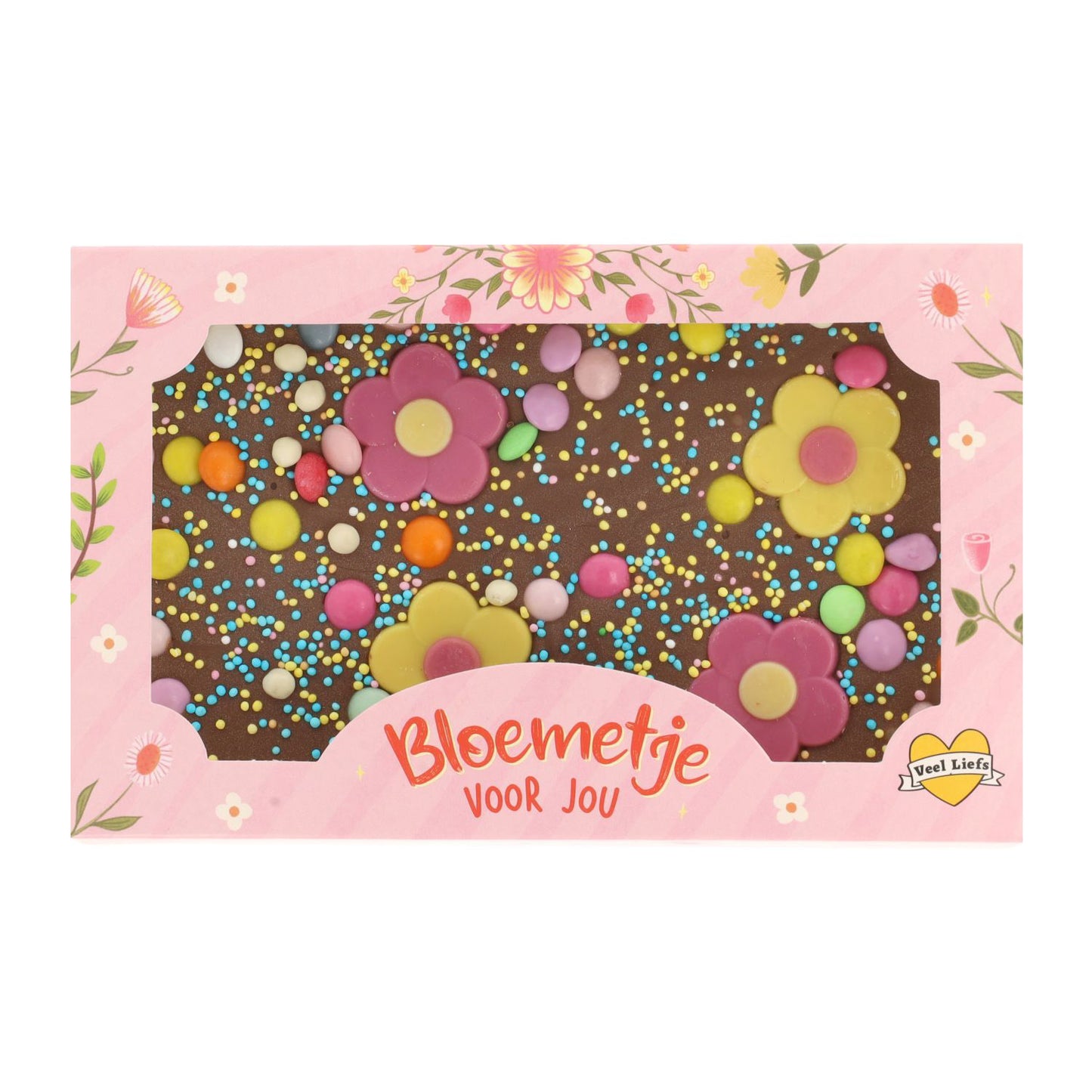 Choco bar bloemen | Bloemetje voor jou