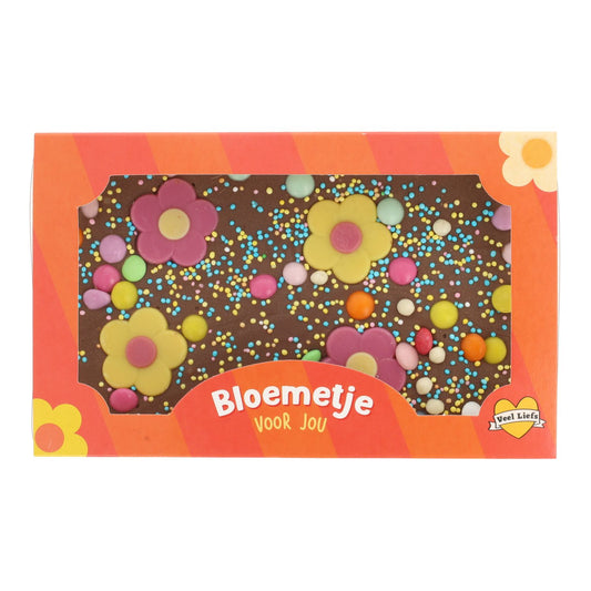 Choco bar bloemen | Bloemetje voor jou