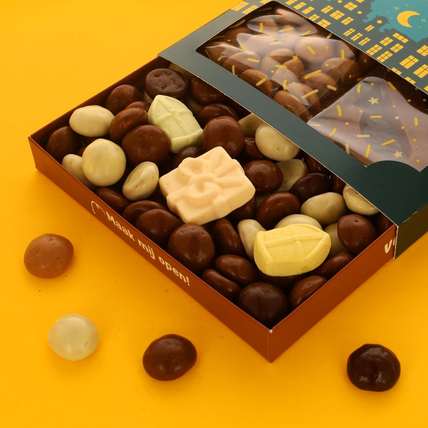 Cadeaupakket XL | Choco kruidnoten & letter