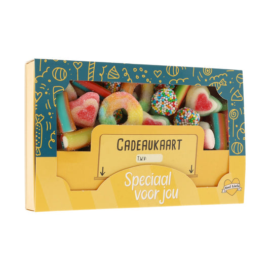 CadeaukaartKado® Speciaal voor jou | eigen cadeaukaart toevoegen