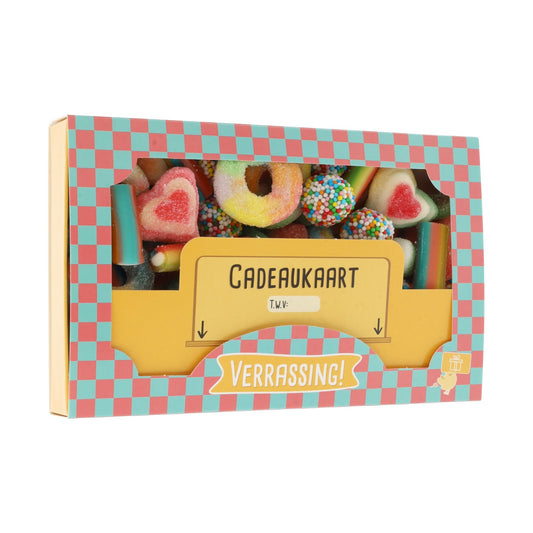 CadeaukaartKado® Verrassing! | eigen cadeaukaart toevoegen