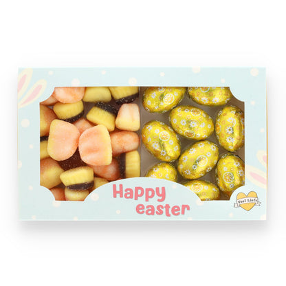 Cadeaupakketje | Praliné paaseitjes & karamelsnoep