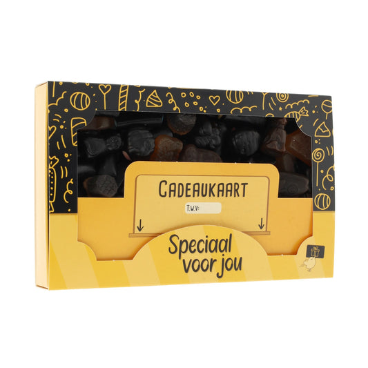 CadeaukaartKado® Speciaal voor jou! | eigen cadeaukaart toevoegen
